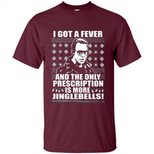 Load image into Gallery viewer, I got a fever and the only prescription is more jinglebells Christmas sweater