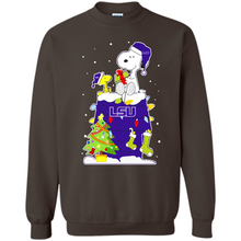 Load image into Gallery viewer, LSU Tigers Snoopy Ugly Christmas