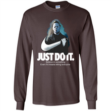 Load image into Gallery viewer, Michael Myers Nike Just Do It