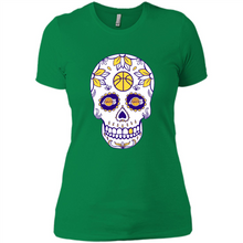 Load image into Gallery viewer, Los Angeles Lakers Basketball Sugar Skull Day of the Dead