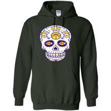 Load image into Gallery viewer, Los Angeles Lakers Basketball Sugar Skull Day of the Dead