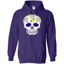 Load image into Gallery viewer, LSU Tigers Football Sugar Skull Day of the Dead