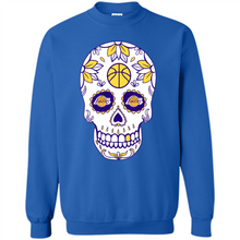 Load image into Gallery viewer, Los Angeles Lakers Basketball Sugar Skull Day of the Dead
