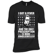 Load image into Gallery viewer, I got a fever and the only prescription is more jinglebells Christmas sweater