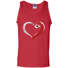 Load image into Gallery viewer, Kansas City Chiefs in Diamond Heart