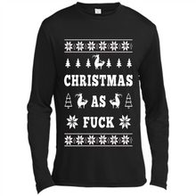 Load image into Gallery viewer, Humping deer Christmas as fuck sweater