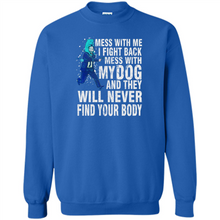 Load image into Gallery viewer, Keanu reeves Mess with me I fight back mess with my dog