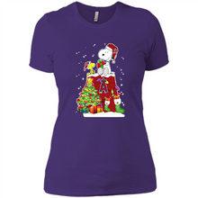 Load image into Gallery viewer, LOS ANGELES ANGELS SNOOPY &amp; WOODSTOCK CHRISTMAS
