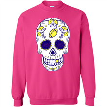 Load image into Gallery viewer, LSU Tigers Football Sugar Skull Day of the Dead
