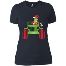 Load image into Gallery viewer, Grinch Driving Jeep Christmas