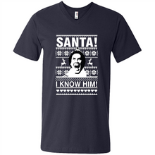 Load image into Gallery viewer, ELF santa I know him Christmas