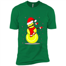 Load image into Gallery viewer, Tennis Dabbing Snowman Christmas Funny