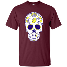 Load image into Gallery viewer, LSU Tigers Football Sugar Skull Day of the Dead