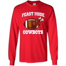 Load image into Gallery viewer, Feast Mode Cowboys Shirt - Dallas Turkey Thanksgiving