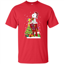 Load image into Gallery viewer, LOS ANGELES ANGELS SNOOPY &amp; WOODSTOCK CHRISTMAS
