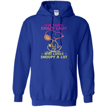 Load image into Gallery viewer, I'm That Crazy Lady Who Loves Snoopy A Lot