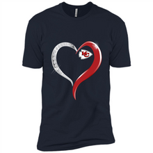 Load image into Gallery viewer, Kansas City Chiefs in Diamond Heart