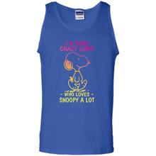 Load image into Gallery viewer, I'm That Crazy Lady Who Loves Snoopy A Lot