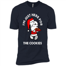 Load image into Gallery viewer, Peanuts Santa Claus Snoopy I’m Just Here For The Cookies