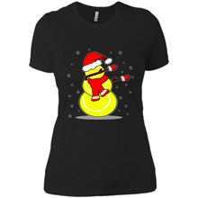 Load image into Gallery viewer, Tennis Dabbing Snowman Christmas Funny