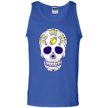 Load image into Gallery viewer, LSU Tigers Football Sugar Skull Day of the Dead