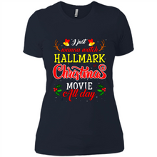 Load image into Gallery viewer, I Just Wanna Watch Hallmark Christmas Movie All Day Sweatshirt