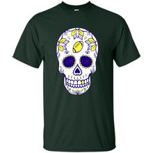 Load image into Gallery viewer, LSU Tigers Football Sugar Skull Day of the Dead