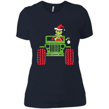 Load image into Gallery viewer, Grinch Driving Jeep Christmas