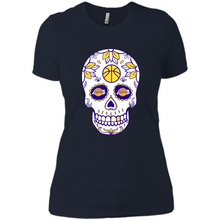 Load image into Gallery viewer, Los Angeles Lakers Basketball Sugar Skull Day of the Dead