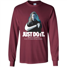 Load image into Gallery viewer, Michael Myers Nike Just Do It