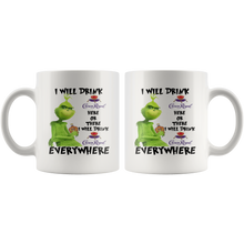 Load image into Gallery viewer, TL Grinch I Will Drink Crown Royal Here Or There M1041 KIAKISS
