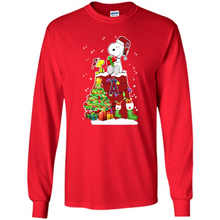 Load image into Gallery viewer, LOS ANGELES ANGELS SNOOPY &amp; WOODSTOCK CHRISTMAS