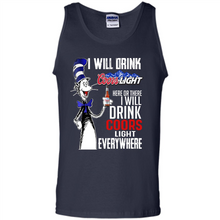 Load image into Gallery viewer, The Cat In The Hat I Will Drink Coors Light Here Or There I Will Drink Coors Light Everywhere