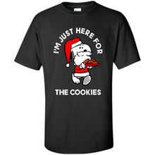 Load image into Gallery viewer, Peanuts Santa Claus Snoopy I’m Just Here For The Cookies