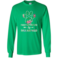 Load image into Gallery viewer, Easily Distracted By Dogs And Weed