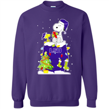 Load image into Gallery viewer, LSU Tigers Snoopy Ugly Christmas