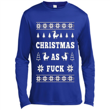 Load image into Gallery viewer, Humping deer Christmas as fuck sweater