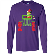 Load image into Gallery viewer, Grinch Driving Jeep Christmas