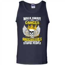 Load image into Gallery viewer, Walk Away I Am A Cancer Vintage Skull