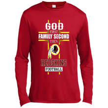 Load image into Gallery viewer, God First Family Second Then Washington Redskins Football