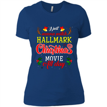 Load image into Gallery viewer, I Just Wanna Watch Hallmark Christmas Movie All Day Sweatshirt
