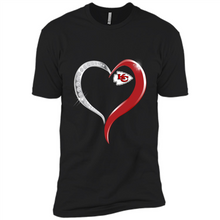 Load image into Gallery viewer, Kansas City Chiefs in Diamond Heart