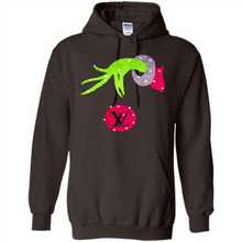 Load image into Gallery viewer, Grinch hand holding logo Louisvuitton