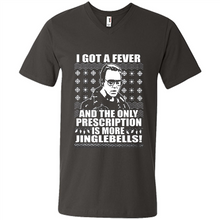 Load image into Gallery viewer, I got a fever and the only prescription is more jinglebells Christmas sweater