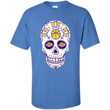 Load image into Gallery viewer, Los Angeles Lakers Basketball Sugar Skull Day of the Dead