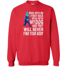 Load image into Gallery viewer, Keanu reeves Mess with me I fight back mess with my dog