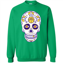 Load image into Gallery viewer, Los Angeles Lakers Basketball Sugar Skull Day of the Dead