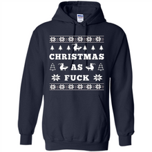 Load image into Gallery viewer, Humping deer Christmas as fuck sweater