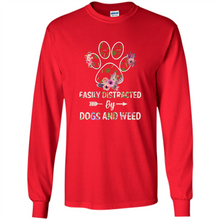 Load image into Gallery viewer, Easily Distracted By Dogs And Weed