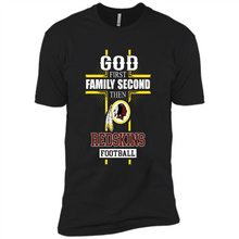 Load image into Gallery viewer, God First Family Second Then Washington Redskins Football